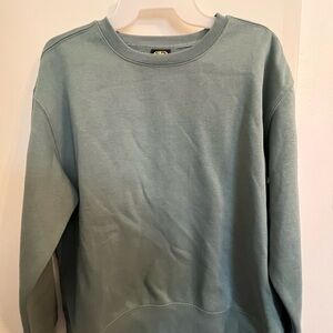 Athletic Works Men's Soft Blue Crewneck Sweater